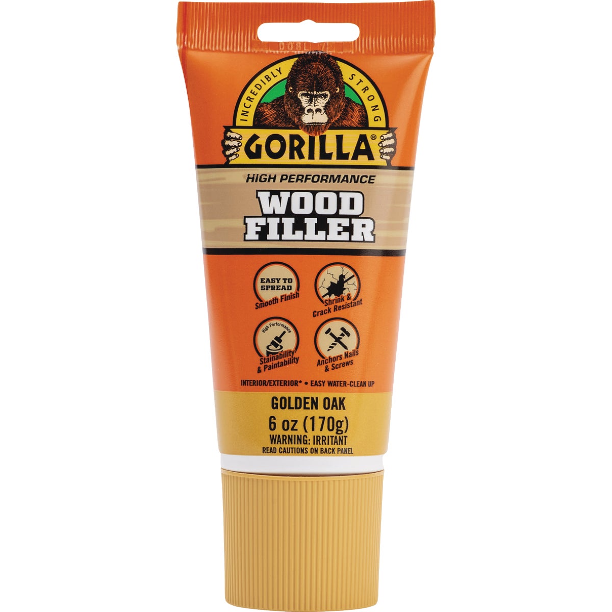 Gorilla 6 Oz. Golden Oak Wood Filler Tube