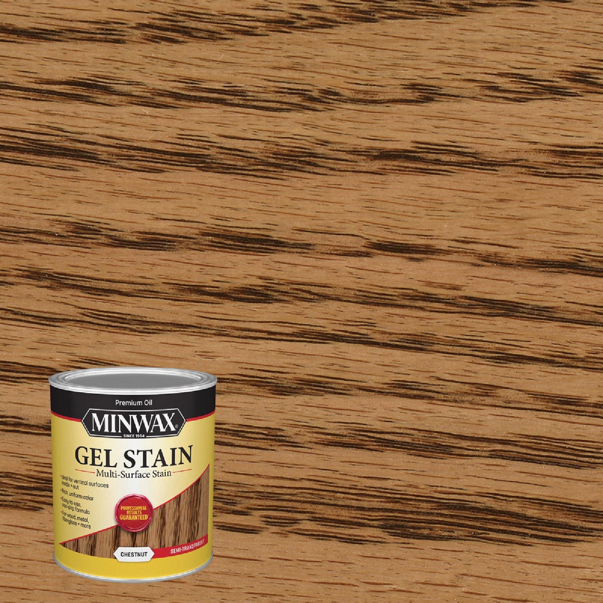 Minwax Gel Stain, Chestnut, 1 Qt.