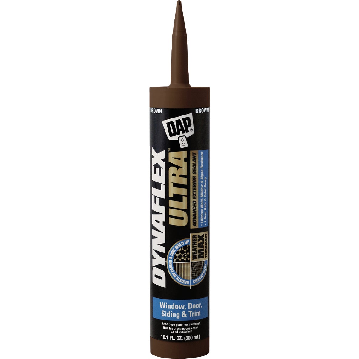 Dap Dynaflex Ultra 10.1 Oz. Brown Advanced Exterior Sealant for Window, Door & Siding
