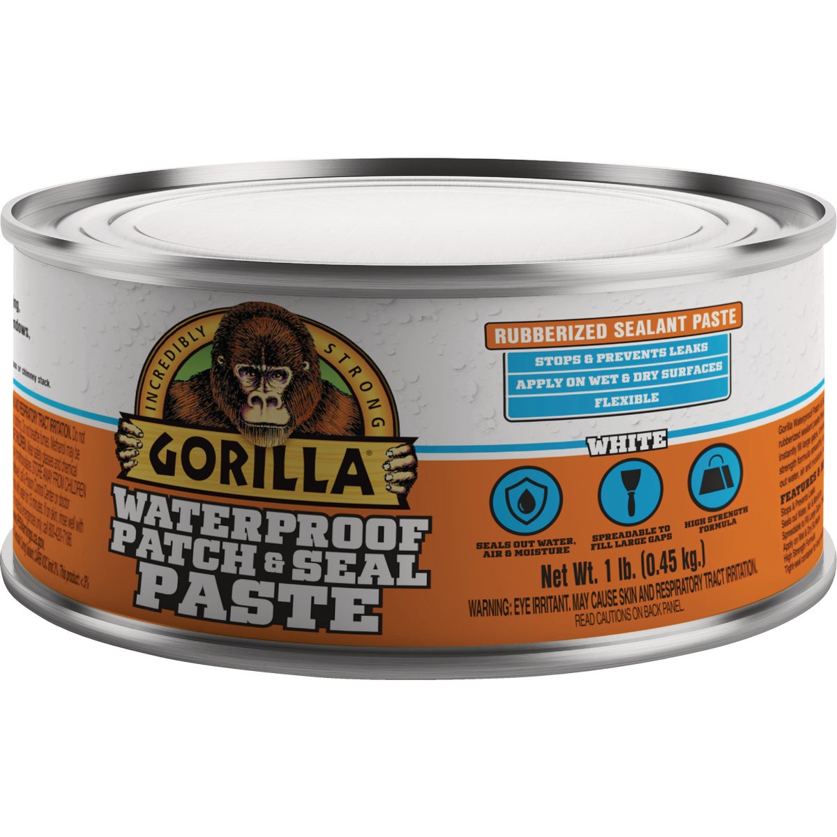 Gorilla 1 Lb. White Waterproof Patch & Seal Paste