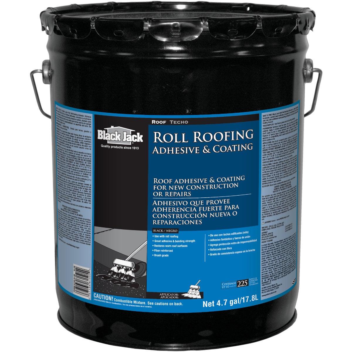 Black Jack 5 Gal. Roll Roofing Adhesive