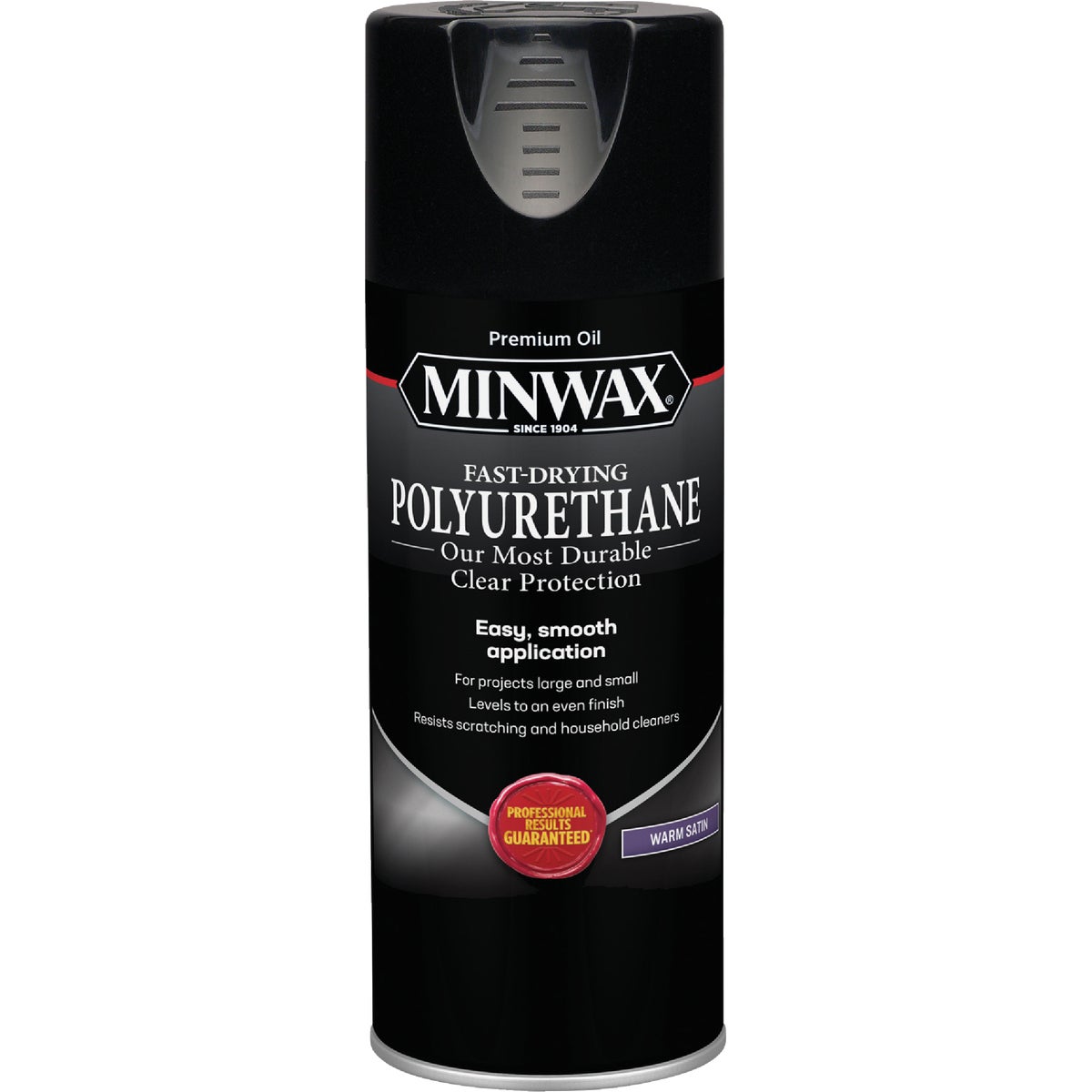 Minwax Warm Satin Clear Spray Polyurethane, 11.5 Oz.