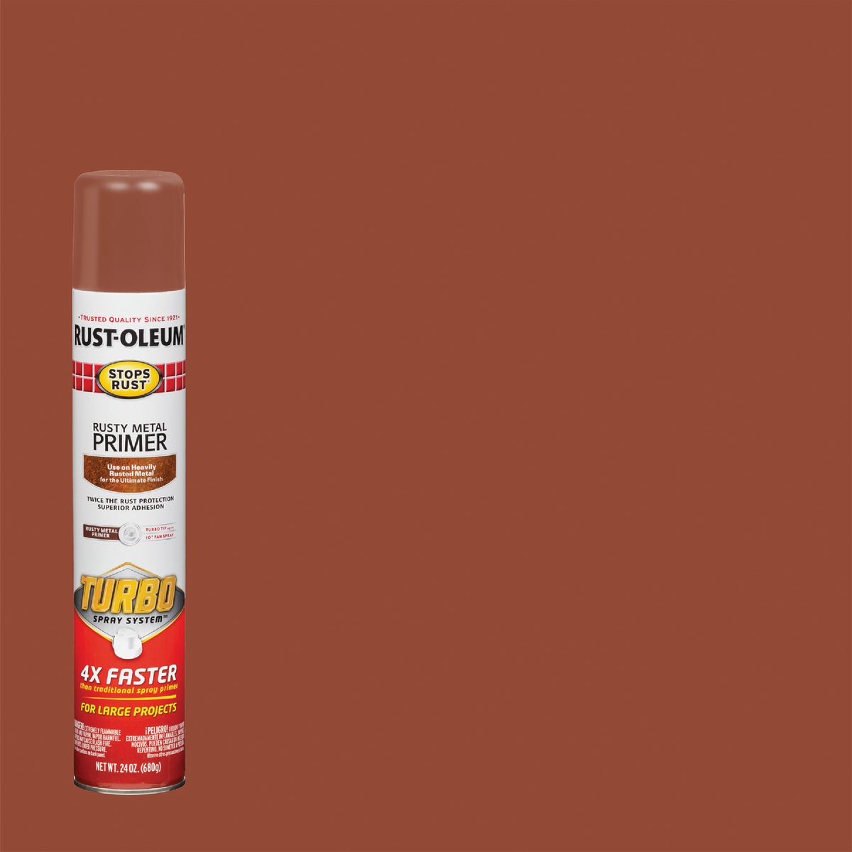 Rust-Oleum Stops Rust 24 Oz. Flat Rusty Metal Primer Spray
