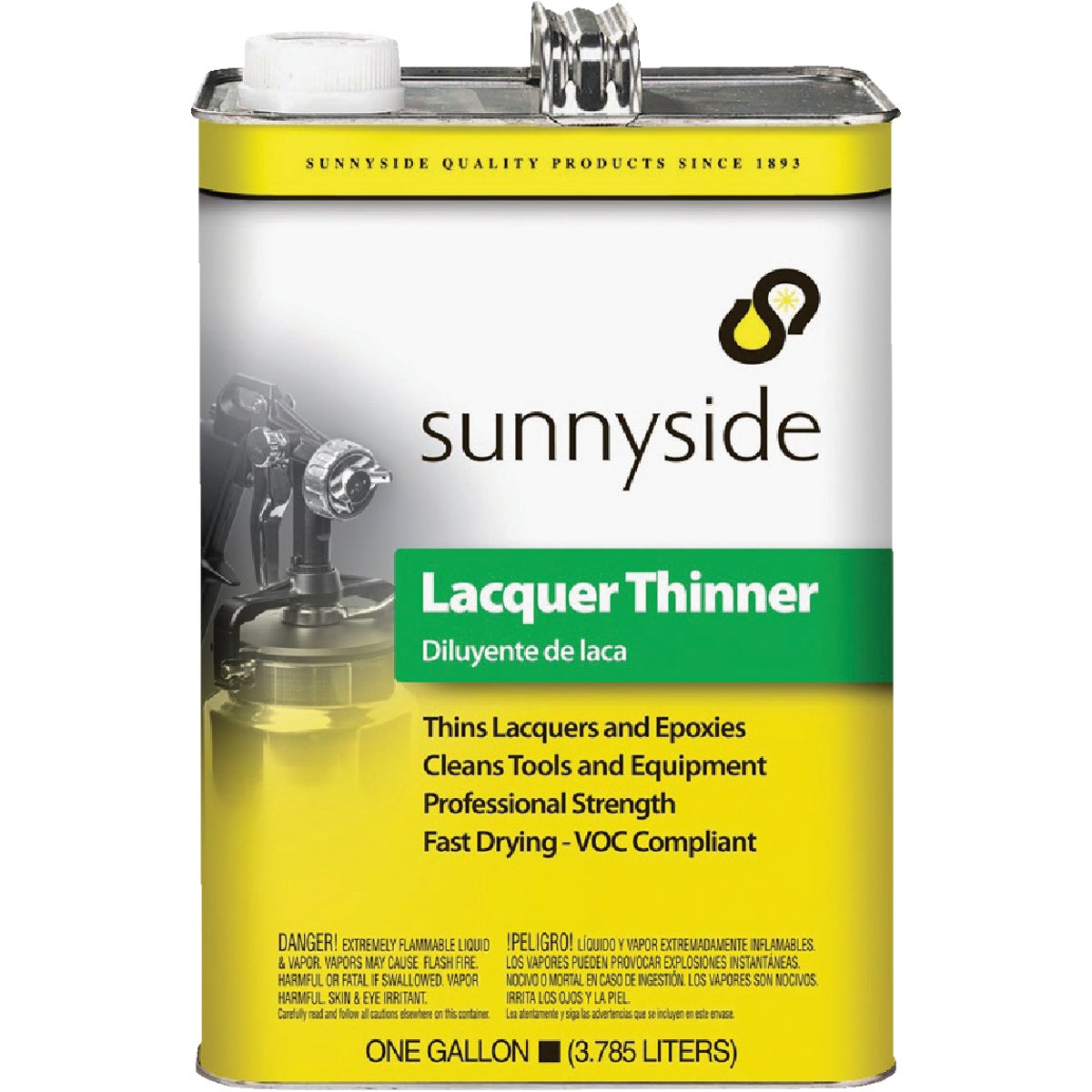 Sunnyside Low VOC Lacquer Thinner, Gallon