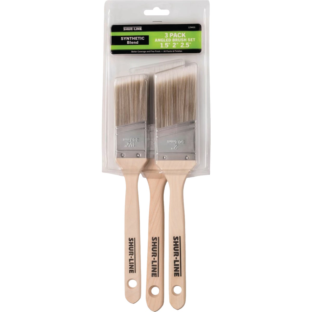 Shur-Line Better Angled Paint Brush Set (3-Pack)