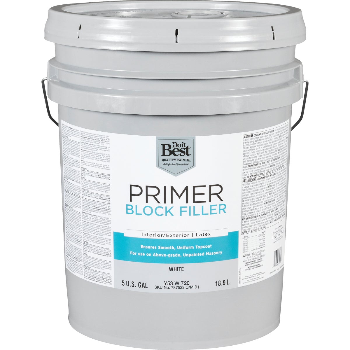 Do it Best Latex Masonry Block Filler, 5 Gal.