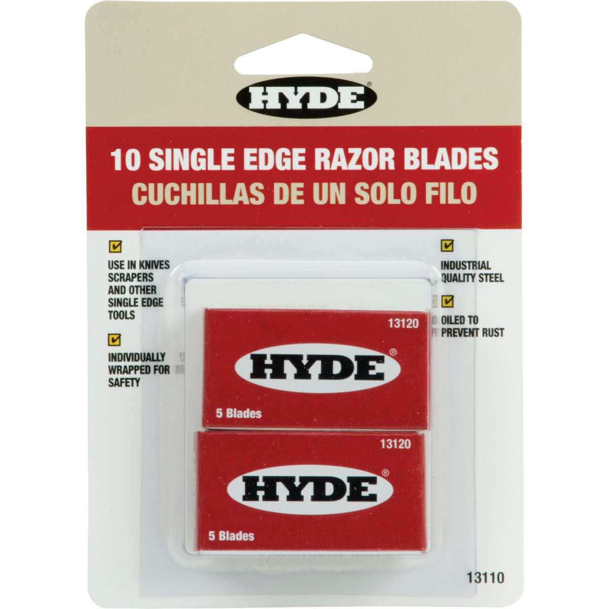 10PK RAZOR BLADES