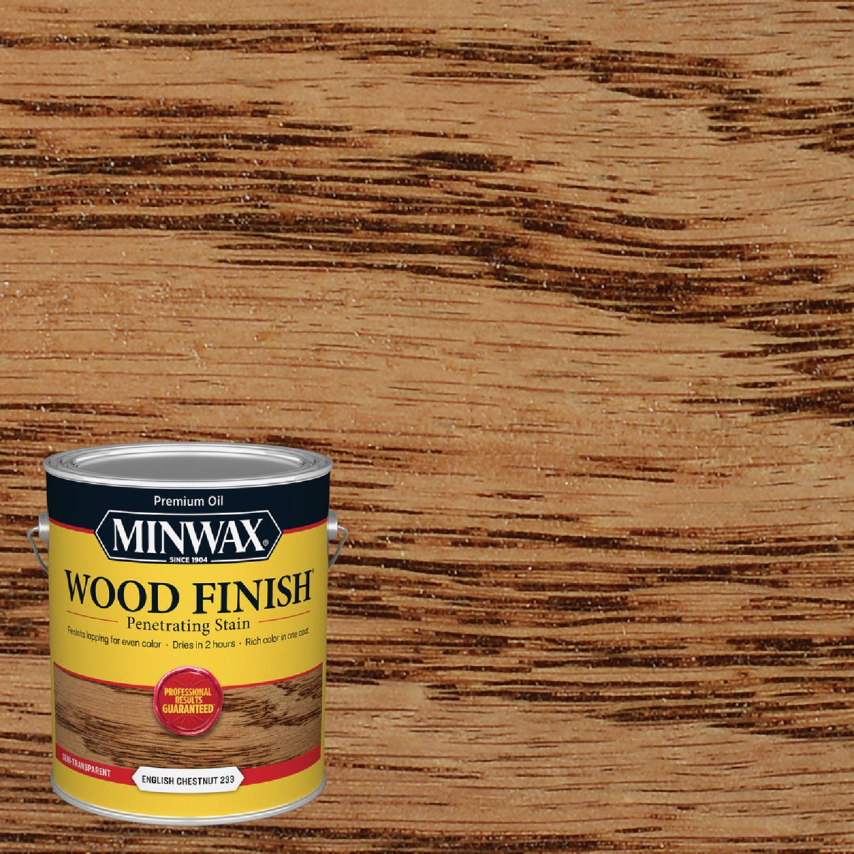 Minwax Wood Finish Penetrating Stain, English Chestnut, 1 Gal.