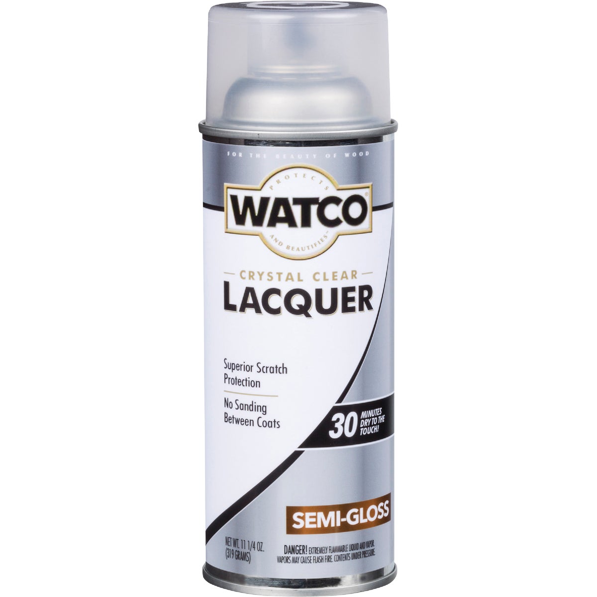 Watco 11.25 Oz. Clear Semi-Gloss Spray Lacquer