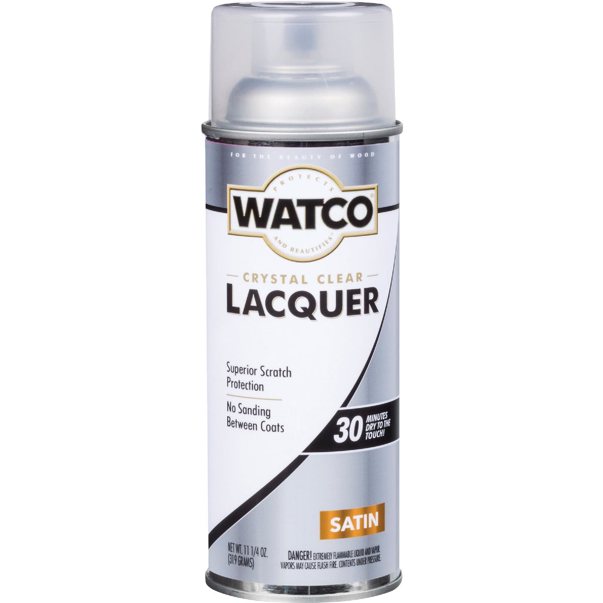 Watco 11.25 Oz. Clear Satin Spray Lacquer