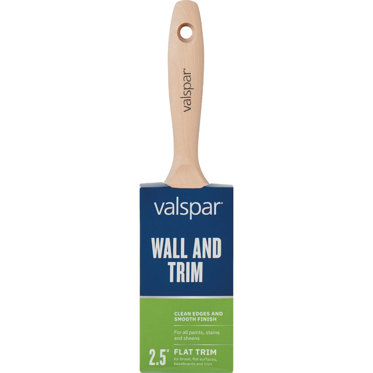 Valspar 2.5 In. Wall & Trim Flat Trim Brush