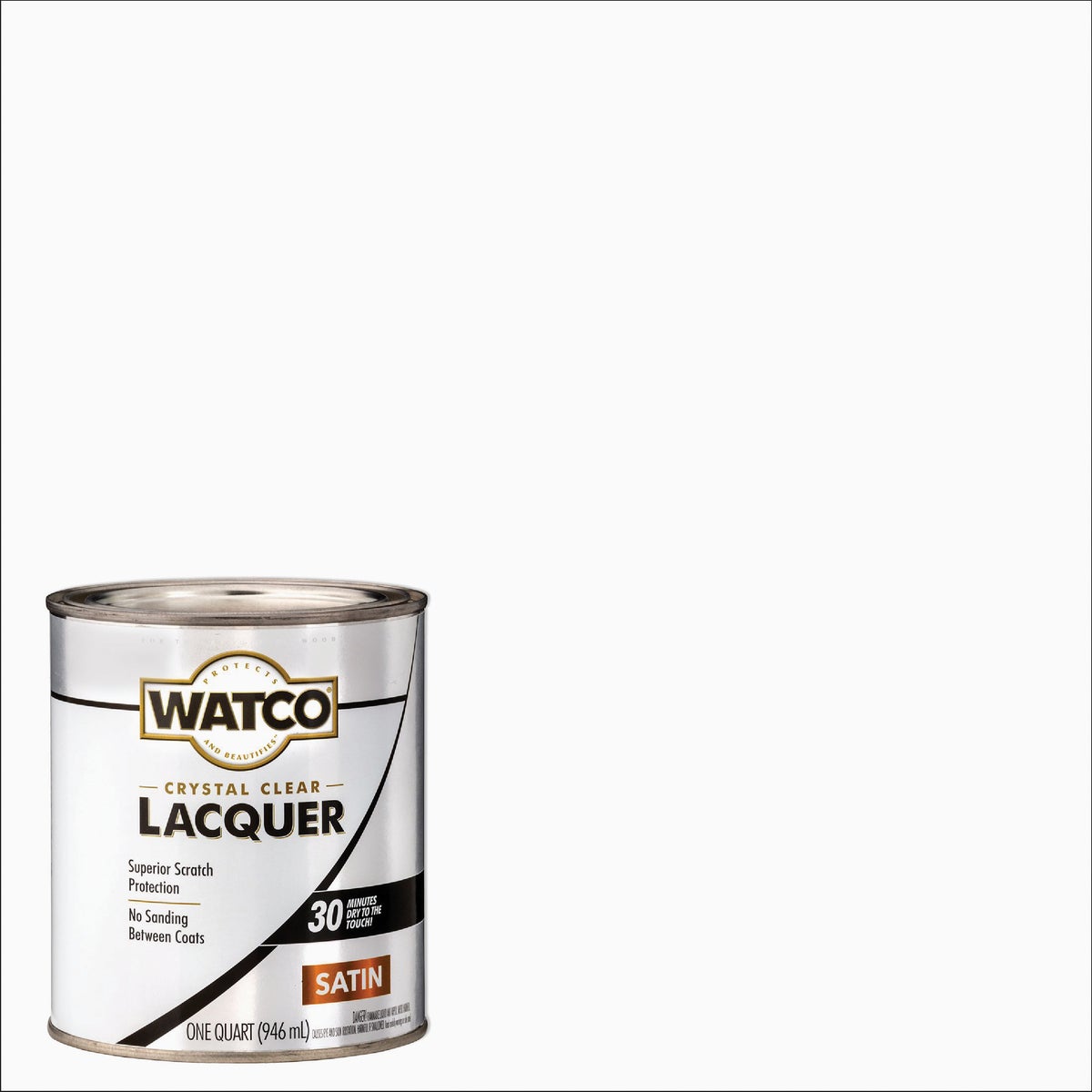 Watco Clear Satin Quart 87 Sq. Ft./Qt. Lacquer