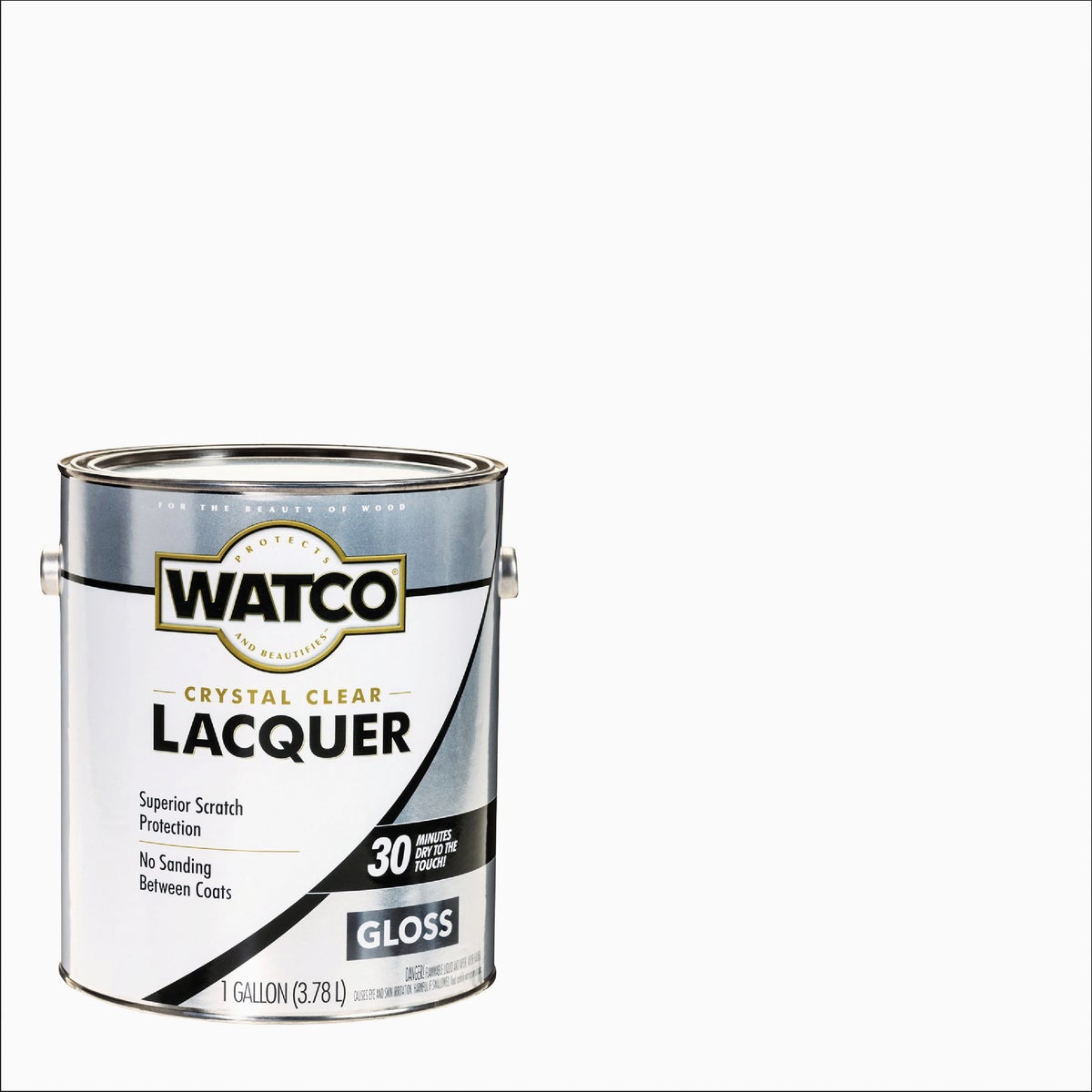 Watco Clear Gloss Gallon 350 Sq. Ft./Gal. Lacquer