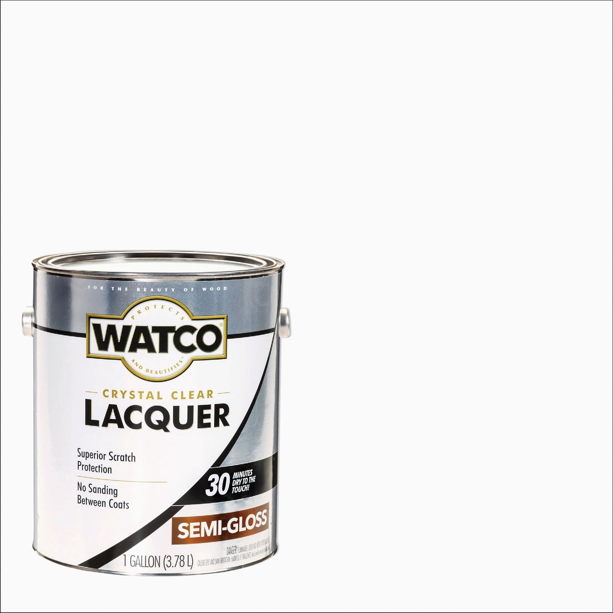 Watco Clear Semi-Gloss Gallon 350 Sq. Ft./Gal. Lacquer