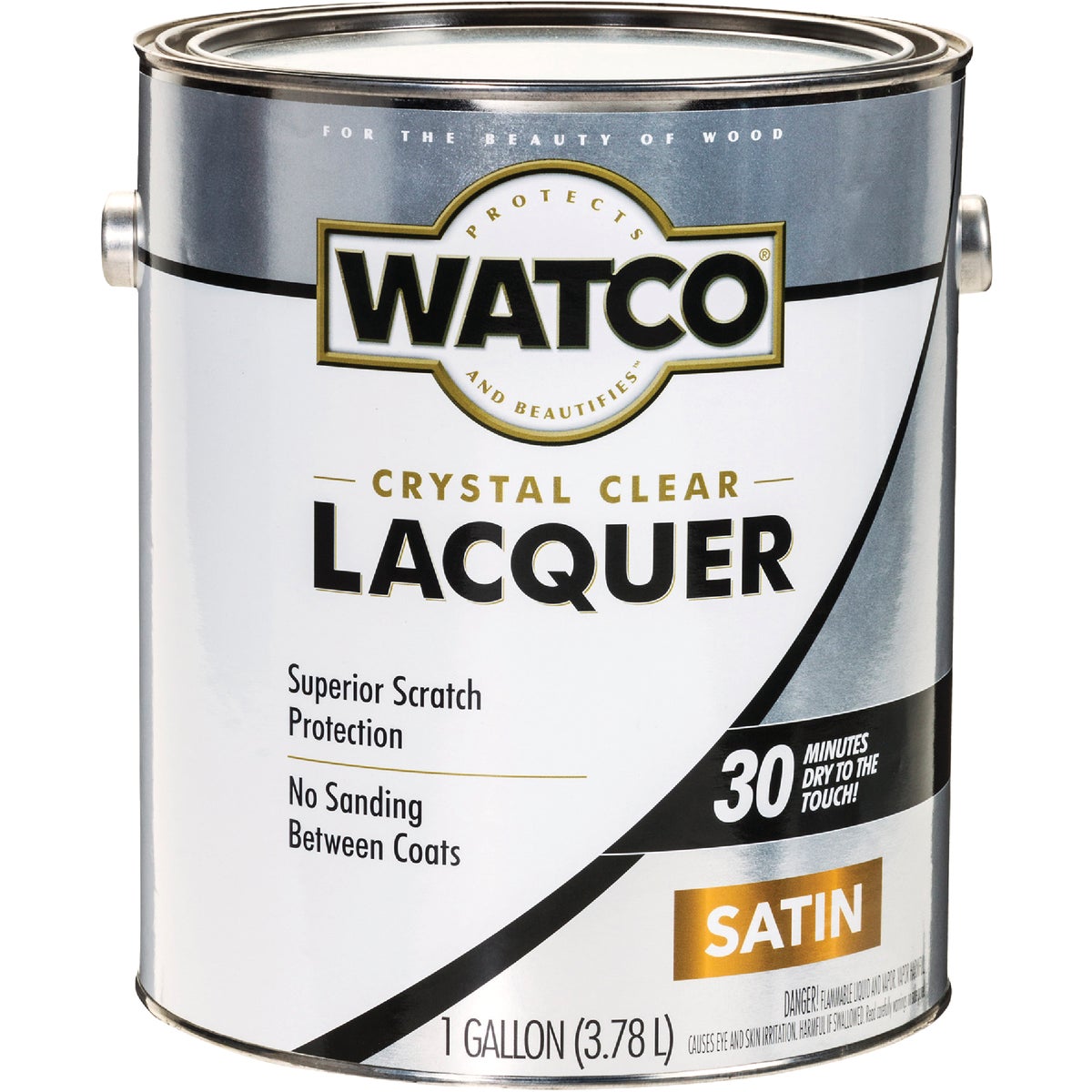 Watco Clear Satin Gallon 350 Sq. Ft./Gal. Lacquer