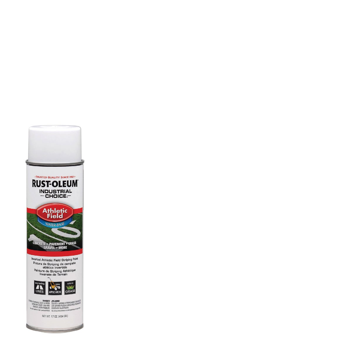 Rust-Oleum Industrial Choice White 17 Oz. Field Striping Paint 