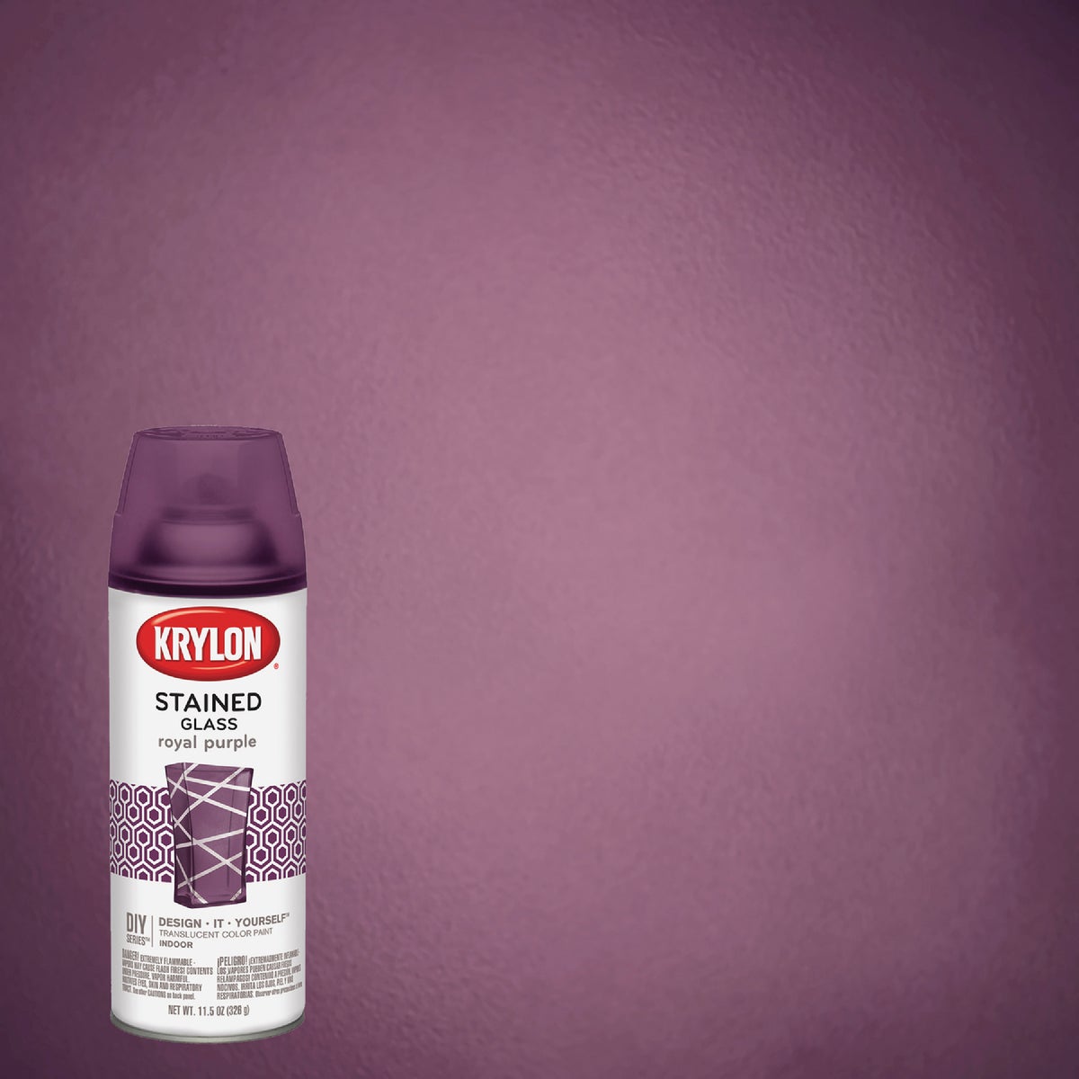 Krylon Stained Glass 11.5 Oz. Royal Purple Spray Paint