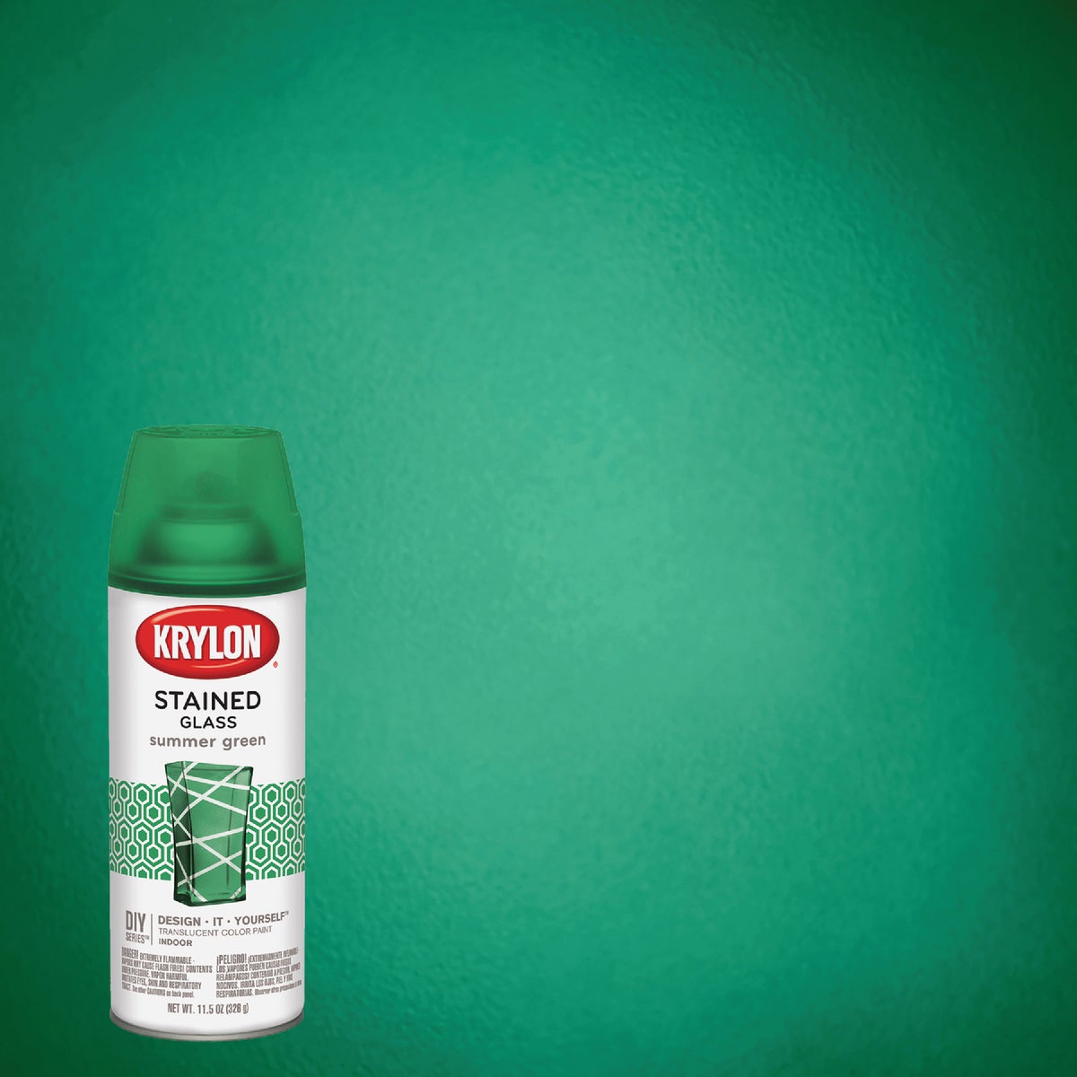 Krylon Stained Glass 11.5 Oz. Summer Green Spray Paint