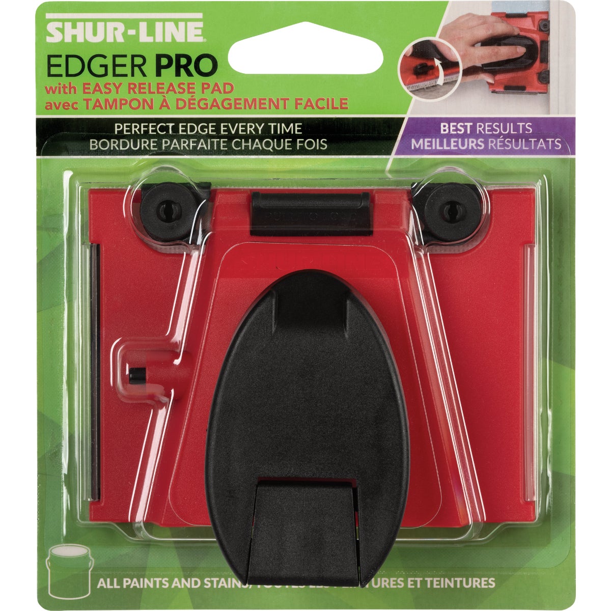 Shur-Line Paint Edger Pro with Easy Release Pad