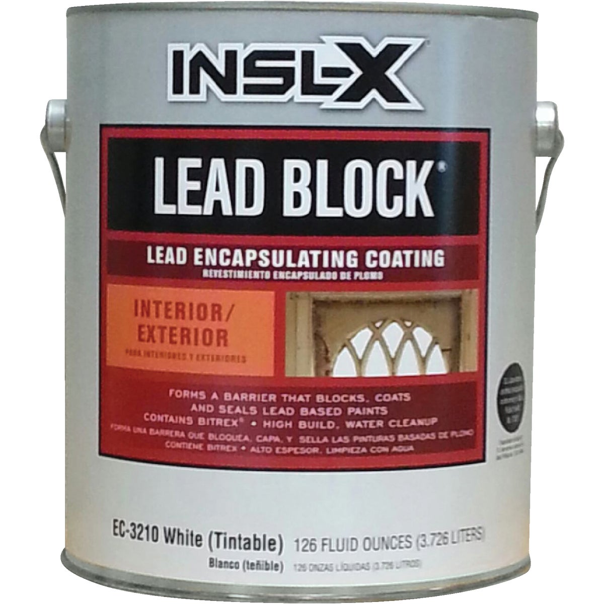 INSL-X Lead Block Water Base Lead Encapsulant Coating, 1 Gal.
