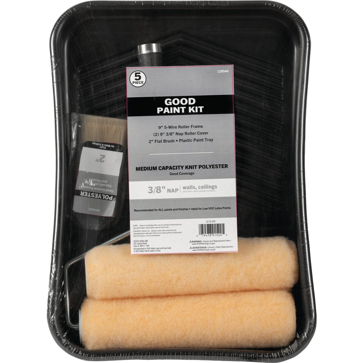 Shur-Line Good Roller & Tray Set (5-Piece)