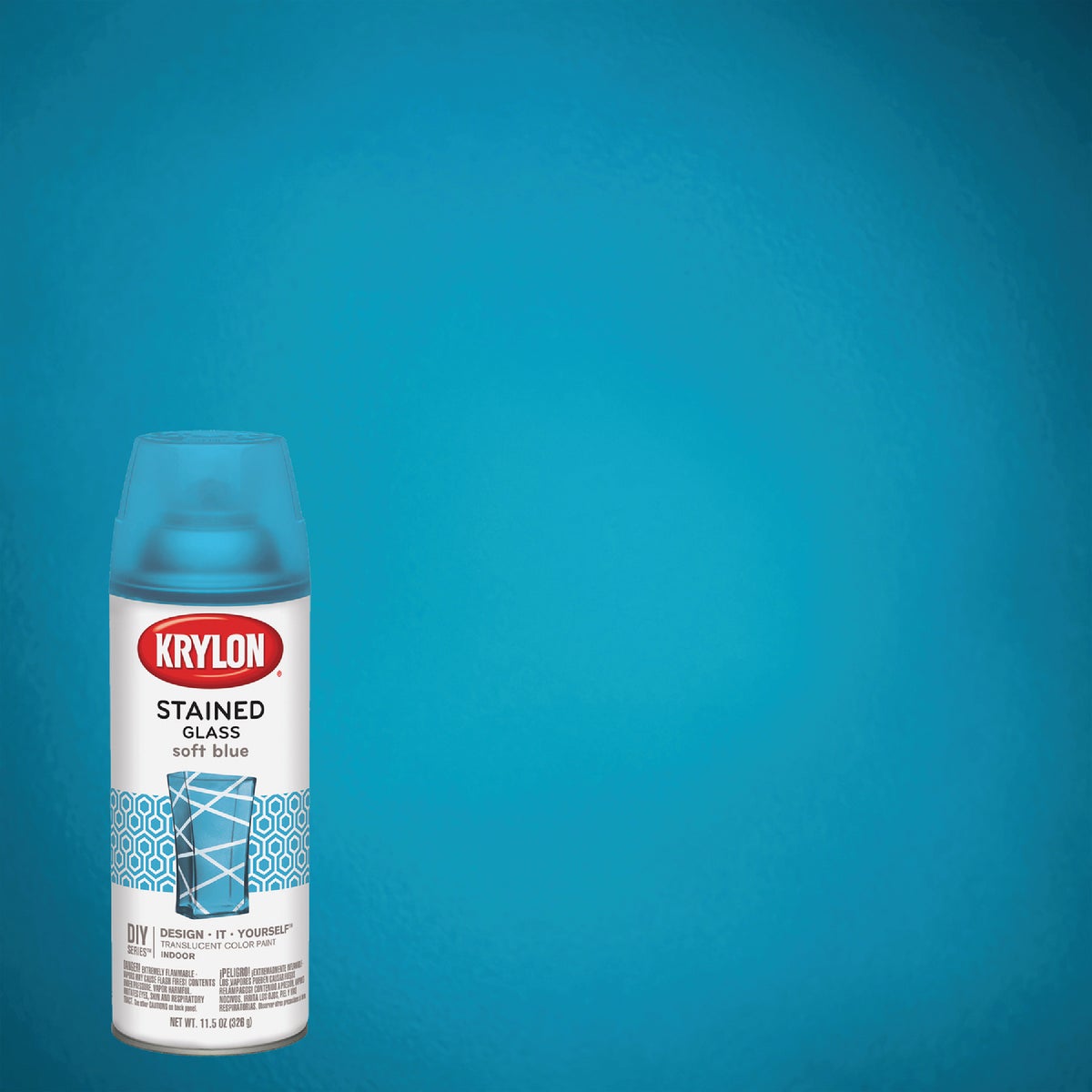 Krylon Stained Glass 11.5 Oz. Soft Blue Spray Paint