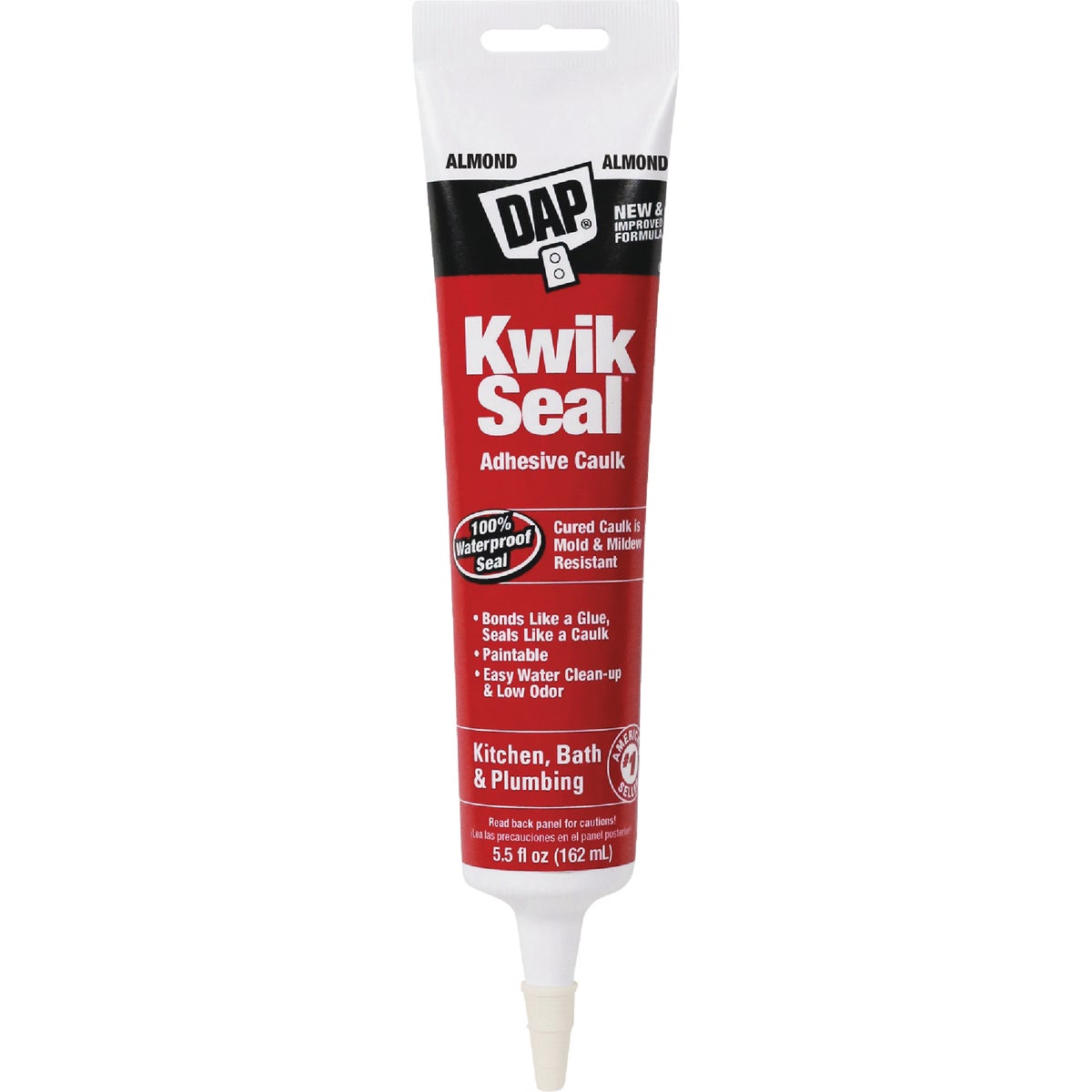 5.5OZ ALM K/B ADHV CAULK