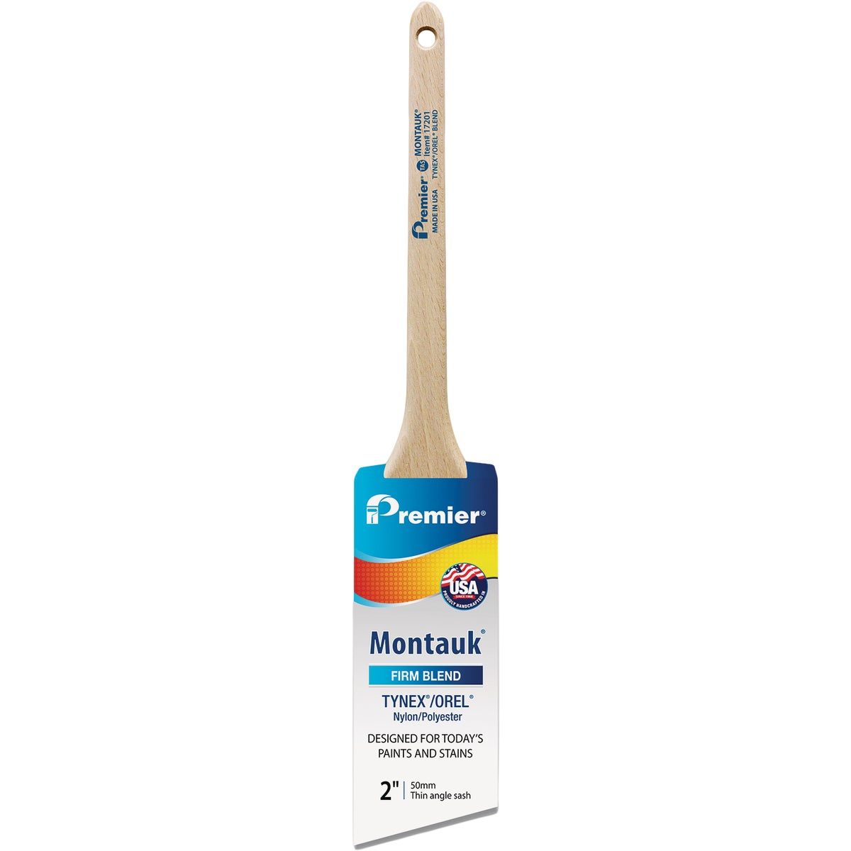 Montauk 2 In. Thin Angle Sash Nylon/Poly Paint Brush