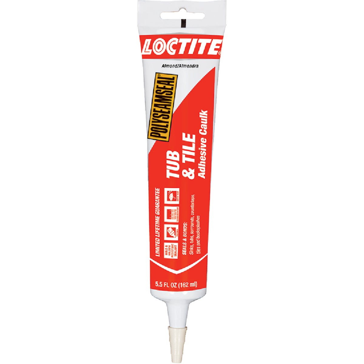 Loctite Polyseamseal 5.5 Oz. Almond Kitchen & Bath Caulk