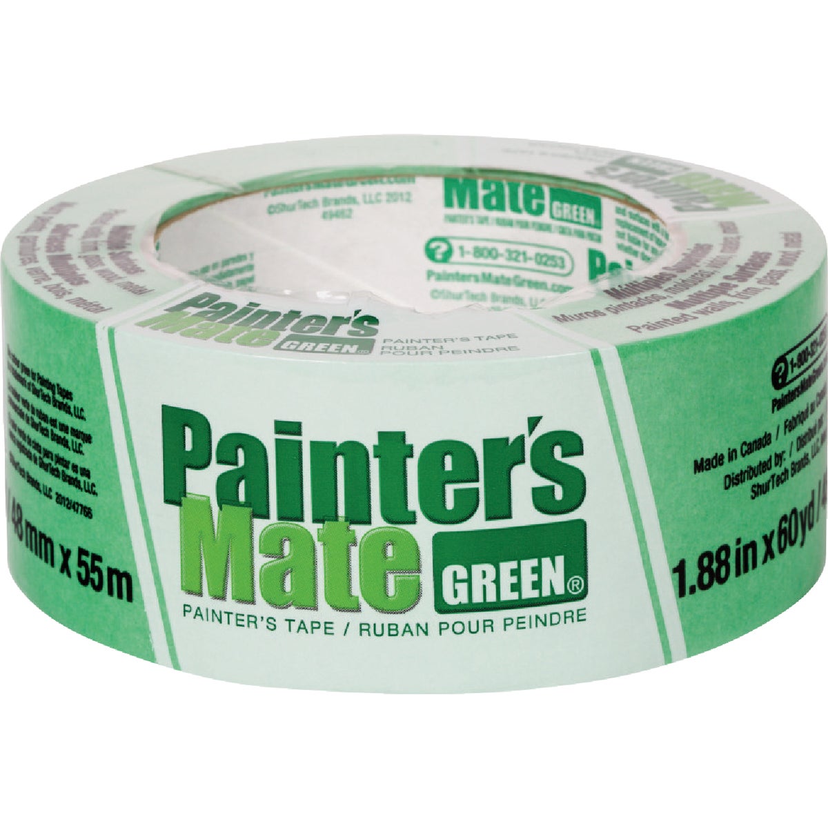 Painter's Mate Green 1.88 In. x 60 Yd. Masking Tape