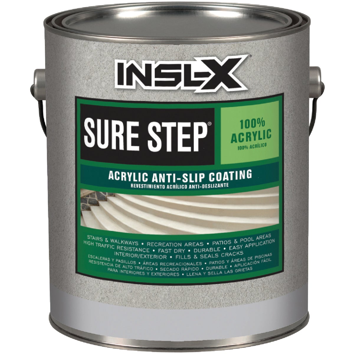INSL-X Sure Step White Resistant Concrete Paint, 1 Gal.