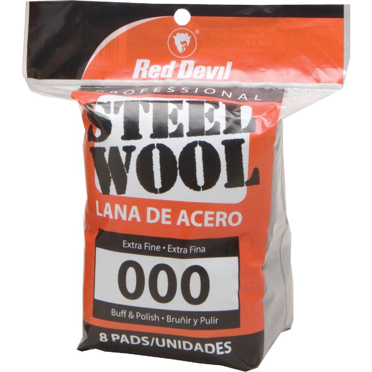 8PK #000 STEEL WOOL