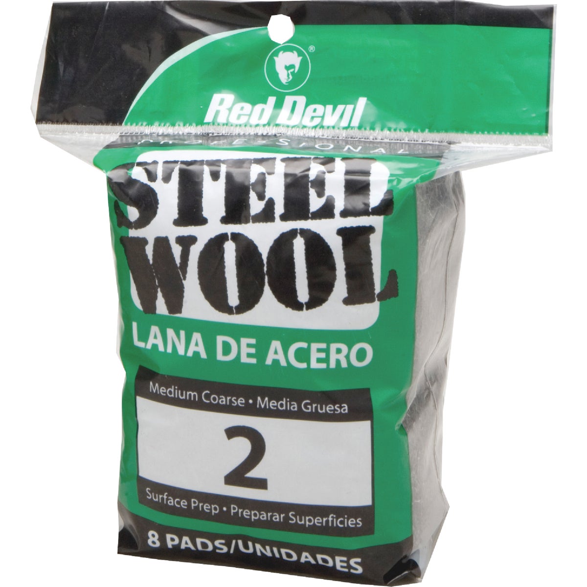 8PK #2 STEEL WOOL