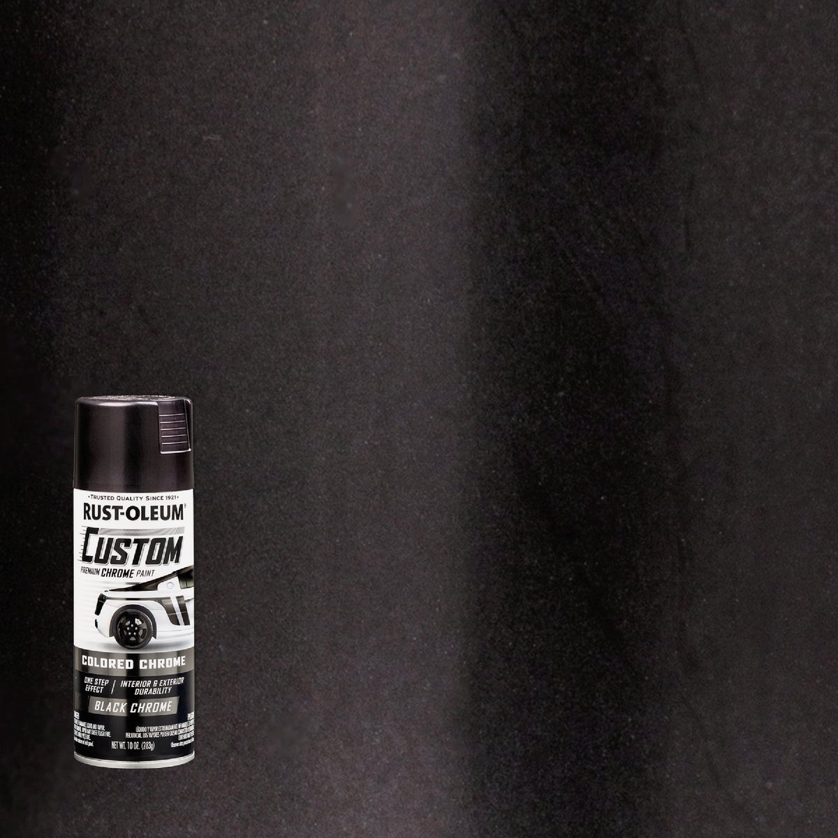 Rust-Oleum 10 Oz. Custom Colored Automotive Spray Paint, Black Chrome