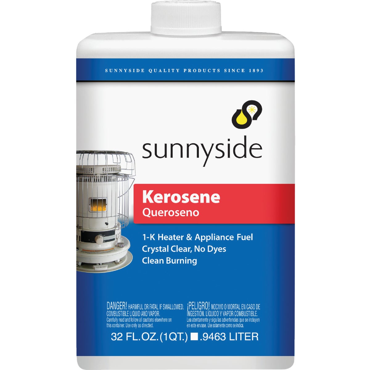 Sunnyside 1 Qt. Plastic Bottle K1 Kerosene
