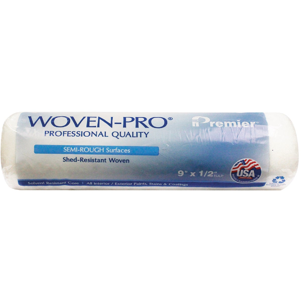 Premier 9 In. X 1/2 In. Woven-Pro Roller Cover