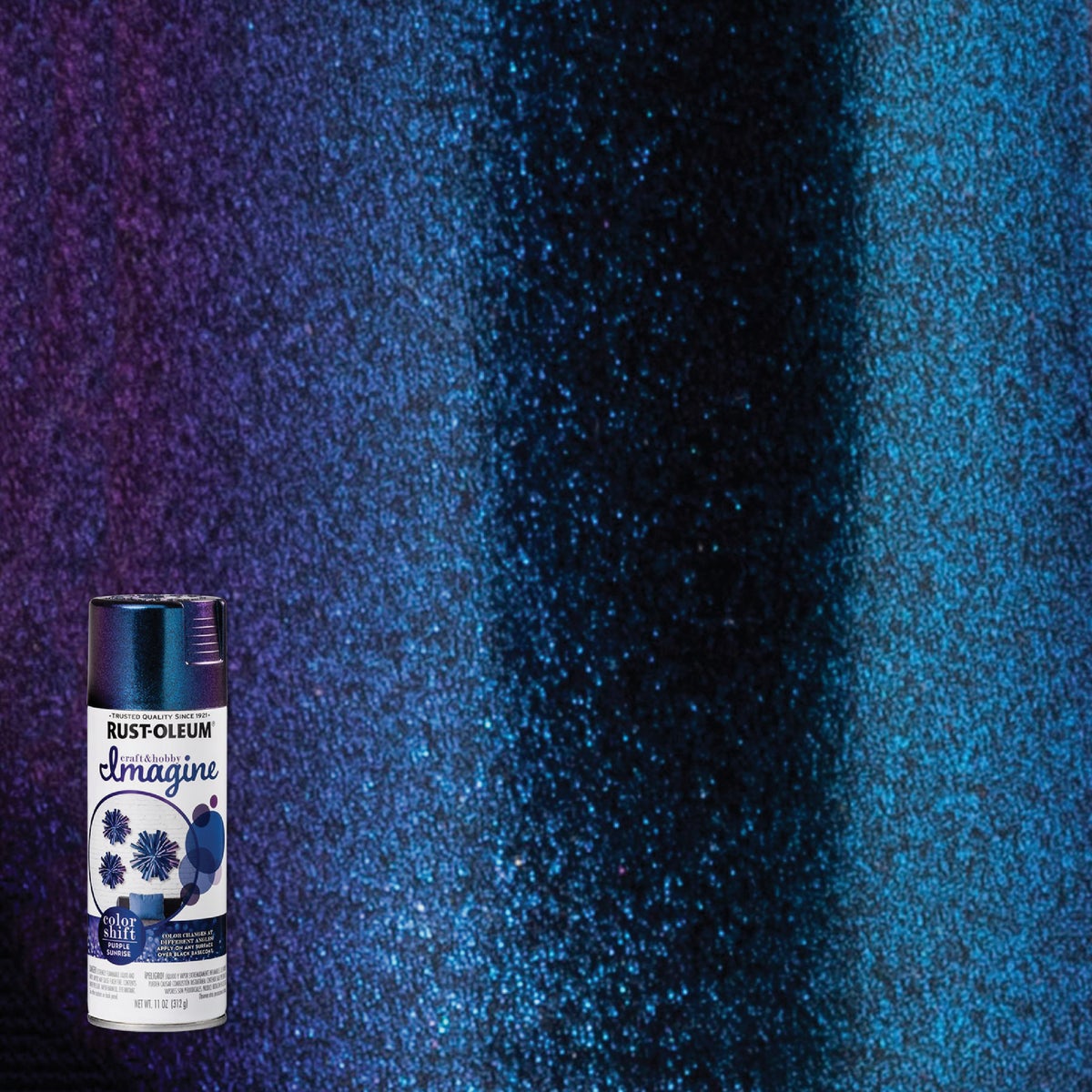Rust-Oleum 11 Oz. Purple Sunrise Imagine Craft & Hobby Color Shift Spray Paint