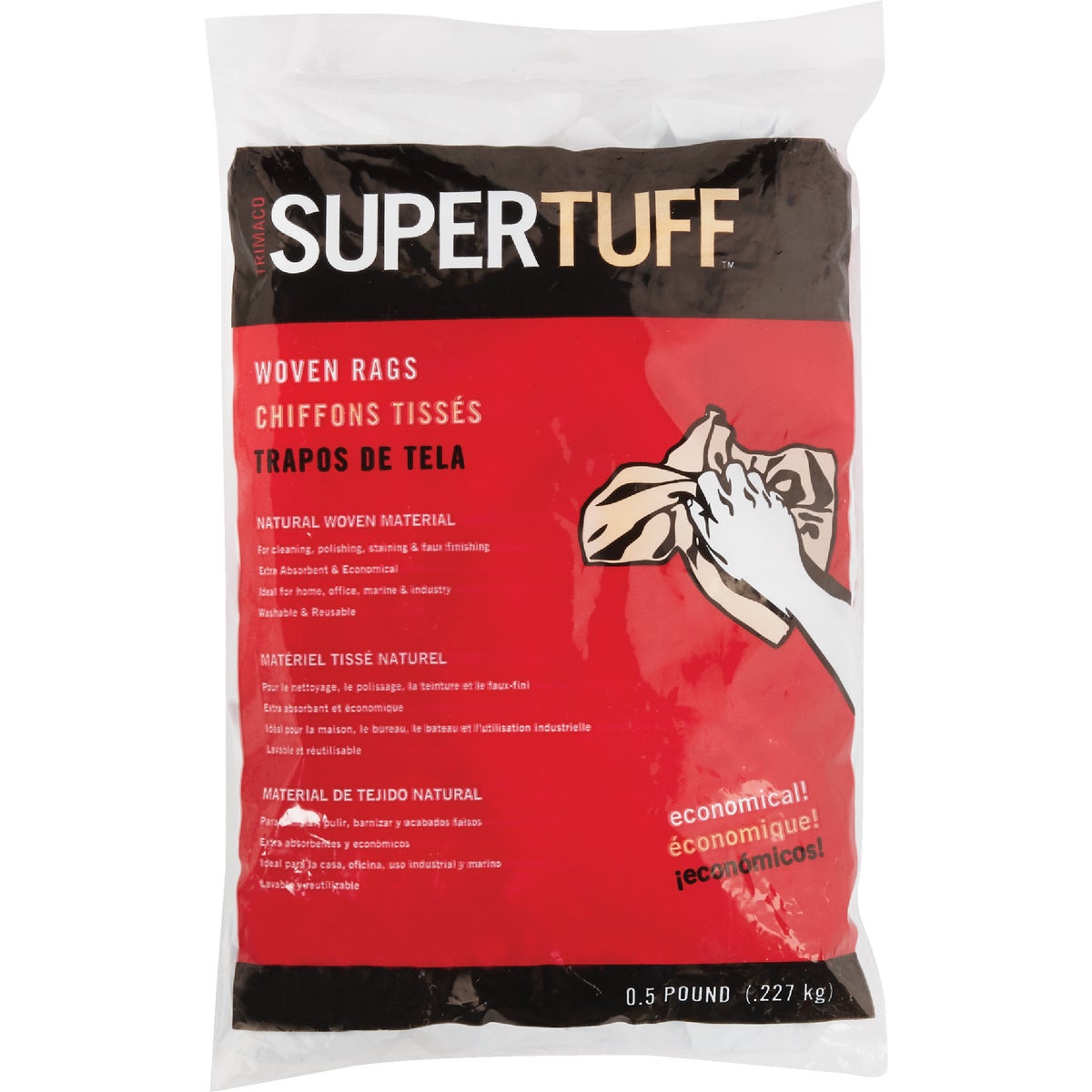 Trimaco SuperTuff 8 Oz. Painter's Rags