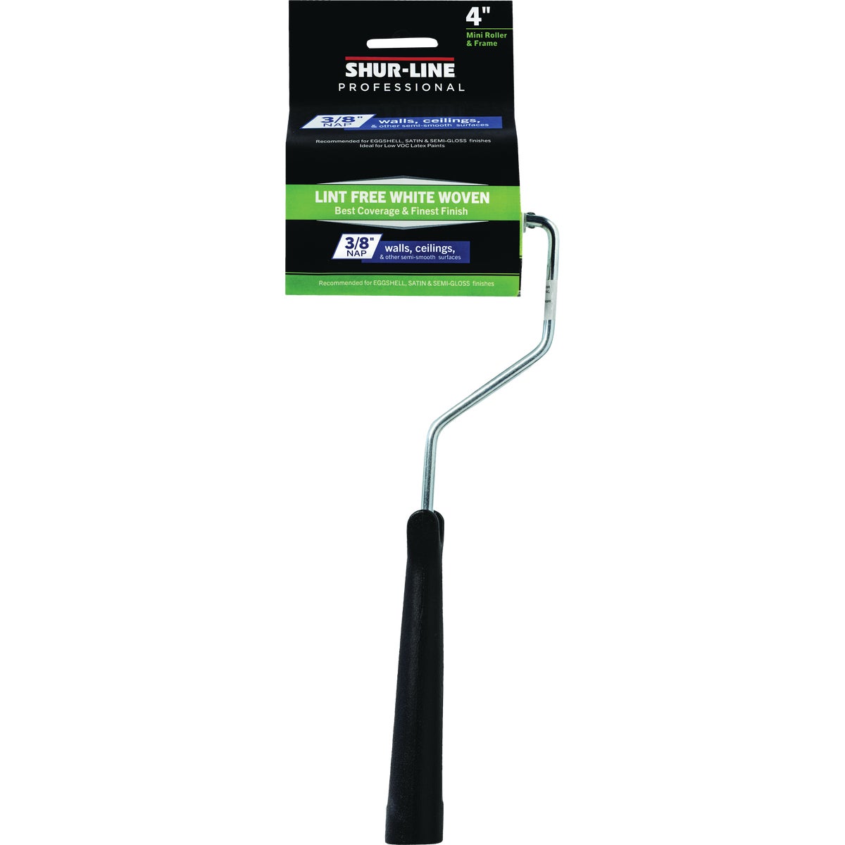 Shur-Line 4 In. x 3/8 In. Trim Woven Roller Assembly & Frame