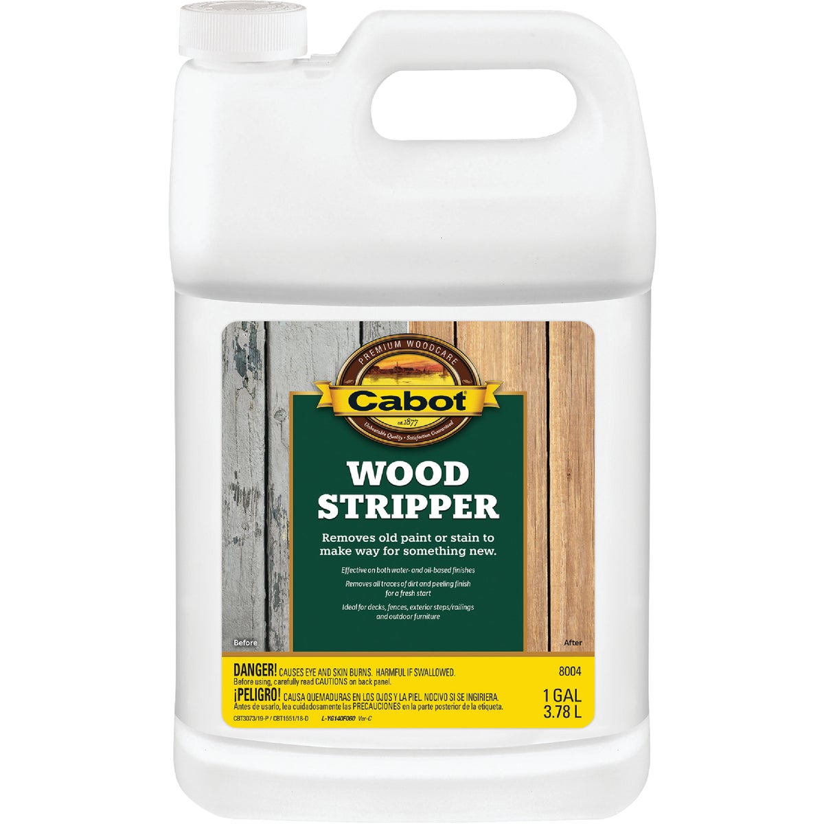 Cabot Problem-Solver 1 Gal. Exterior Stain & Paint Remover, 8004
