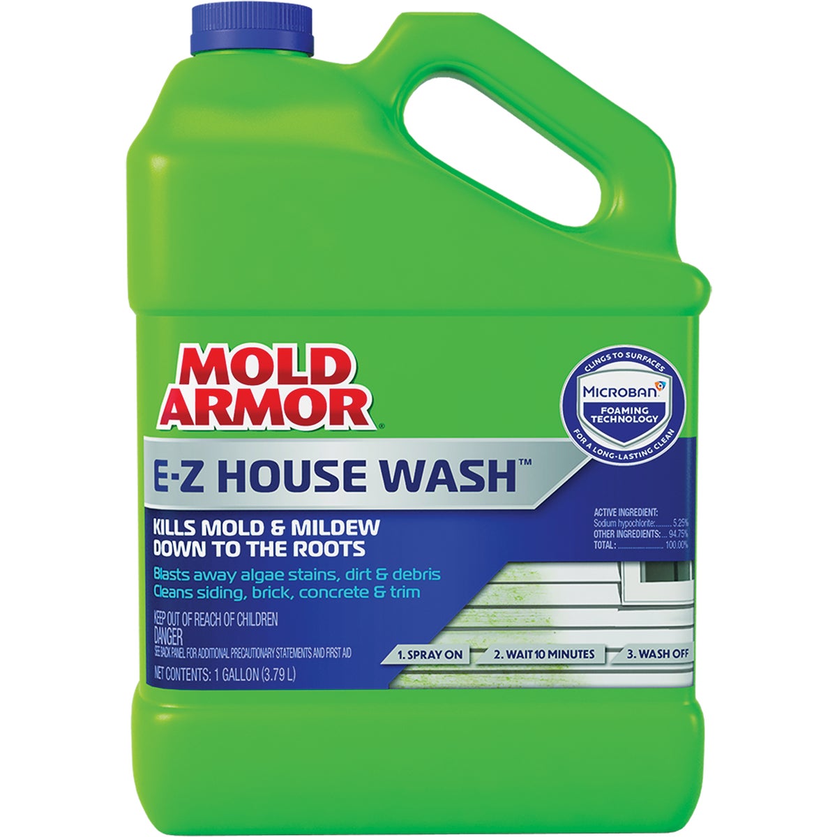 Mold Armor E-Z House Wash with Microban, 1 Gal.