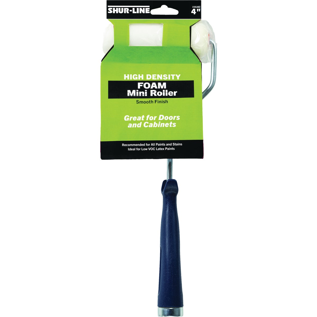 Shur-Line 4 In. Foam Mini Roller Assembly & 12 In. Castle Frame