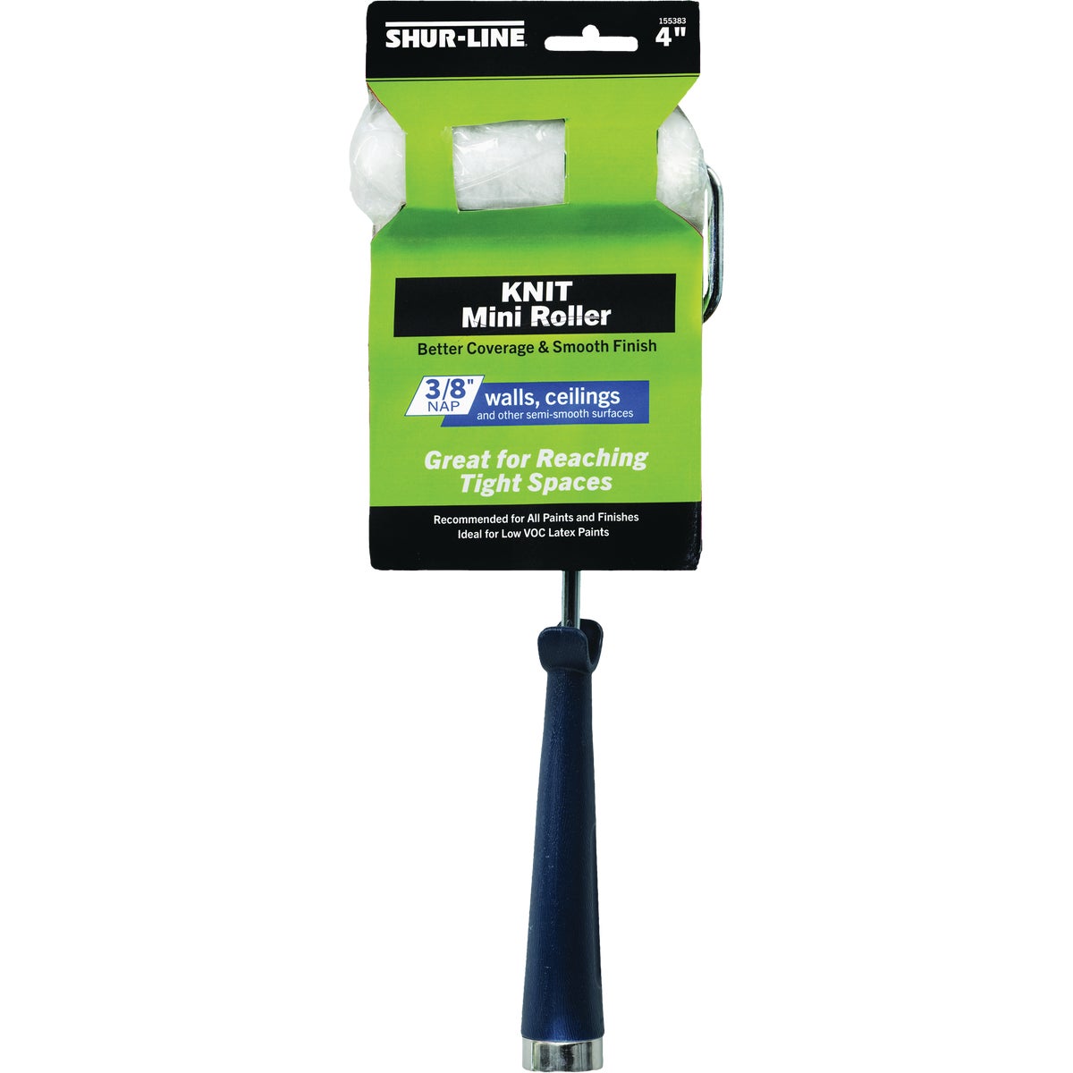 Shur-Line 4 In. x 3/8 In. Knit Mini Roller Assembly & Frame