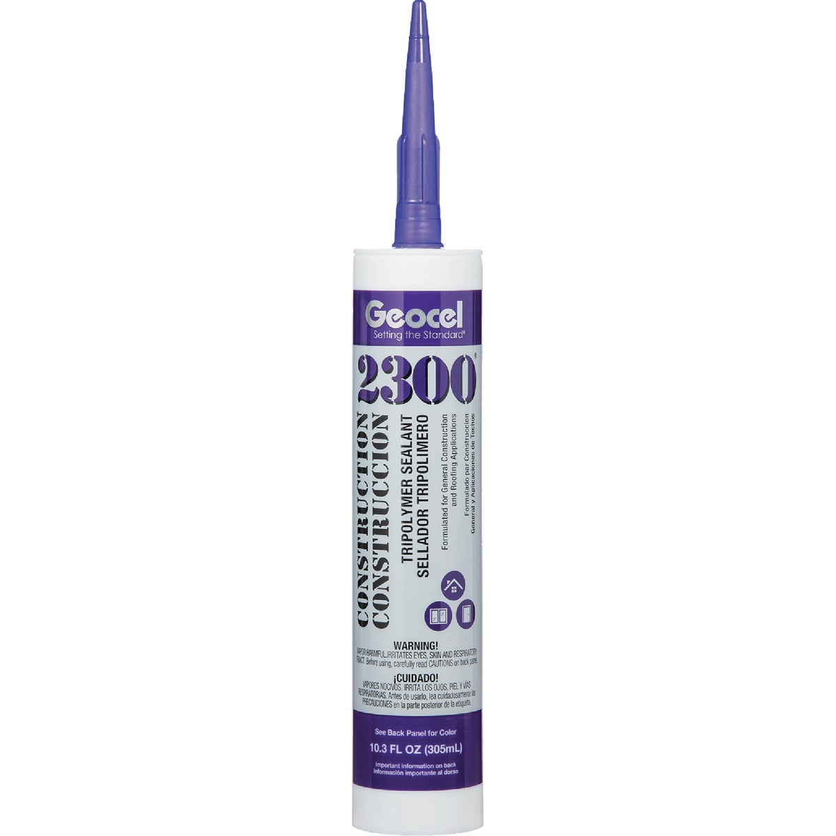 Geocel 2300 10.3 Oz. Cedar Construction Tripolymer Sealant (Plastic Cartridge)