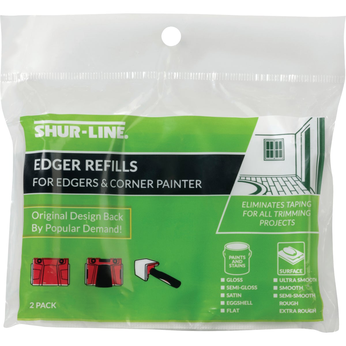 Shur-Line Paint Edger Refill Pads (2-Pk.)