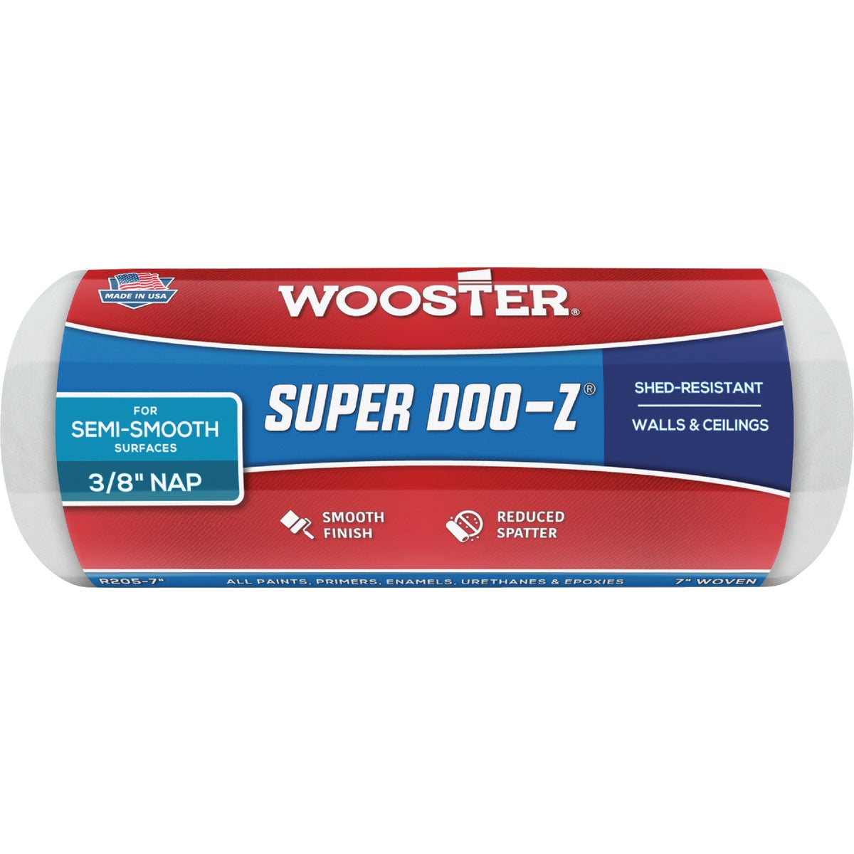 Wooster Super Doo-Z 7 In. x 3/8 In. Woven Fabric Roller Cover
