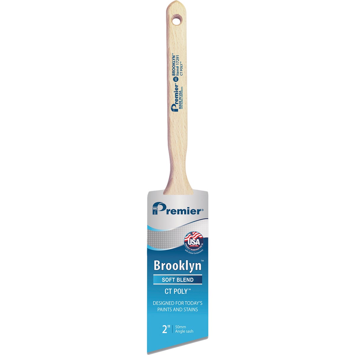 Premier Brooklyn 2 In. Angle Sash CT Paint Brush