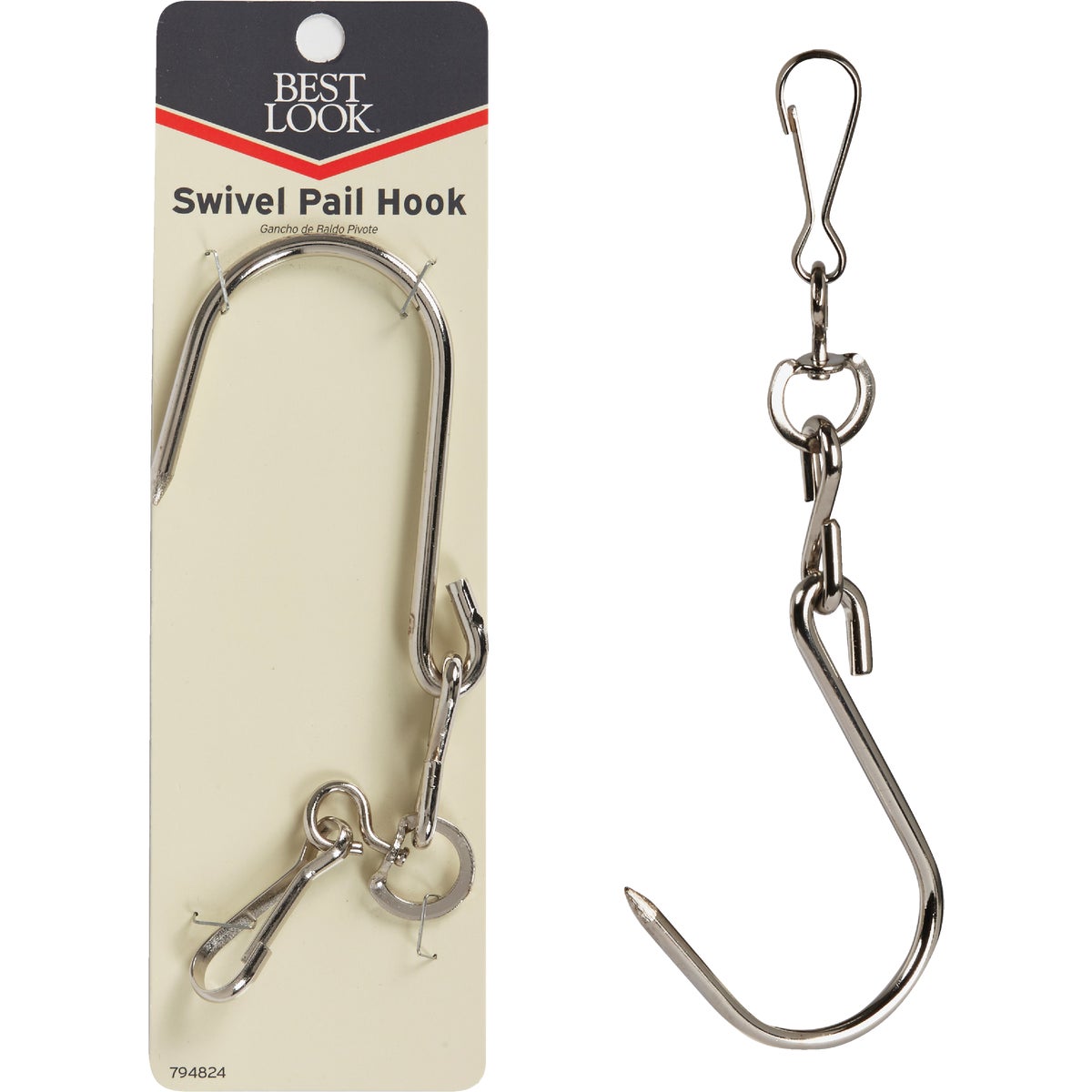 SWIVEL PAIL HOOK