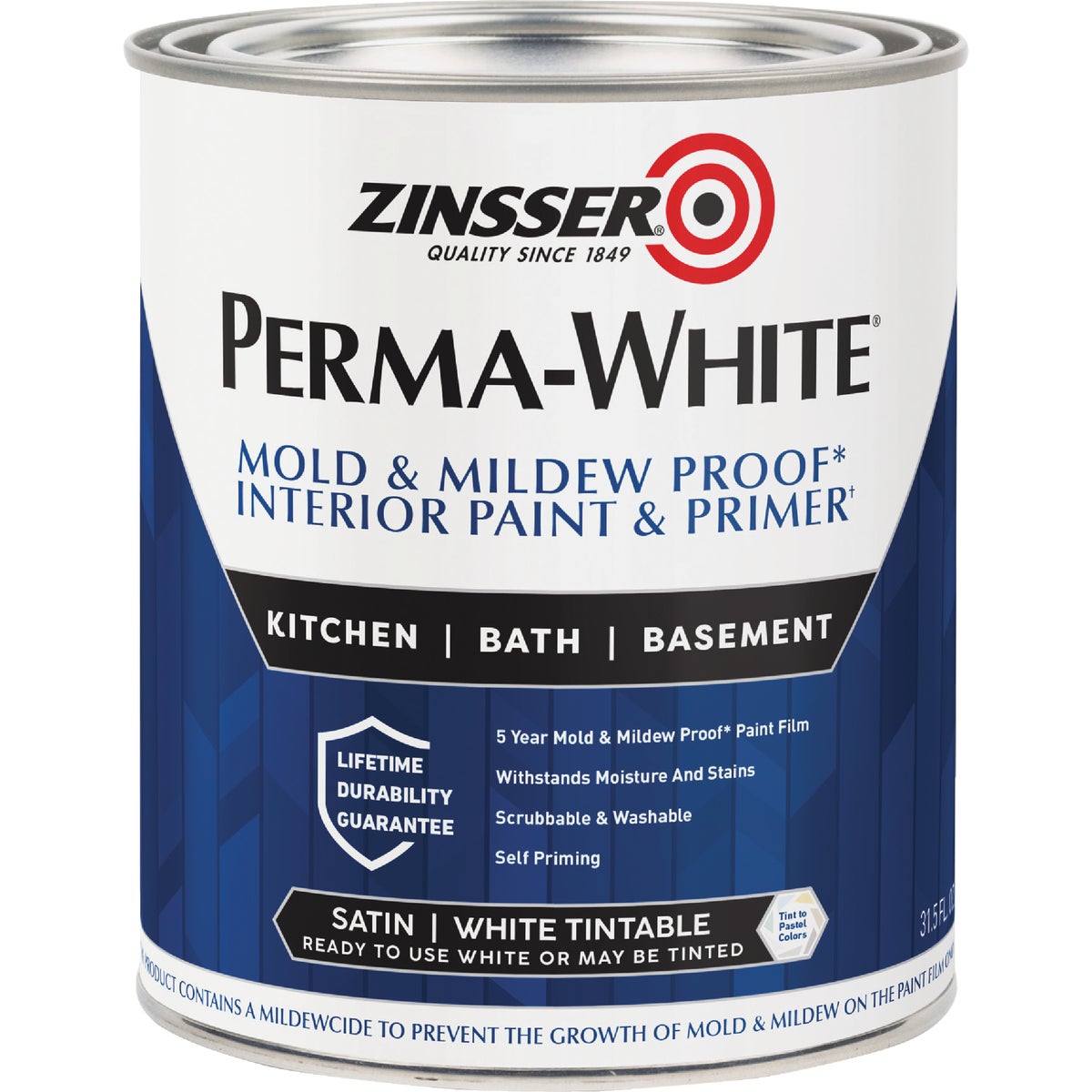 INT SAT WHT MILDEW PAINT