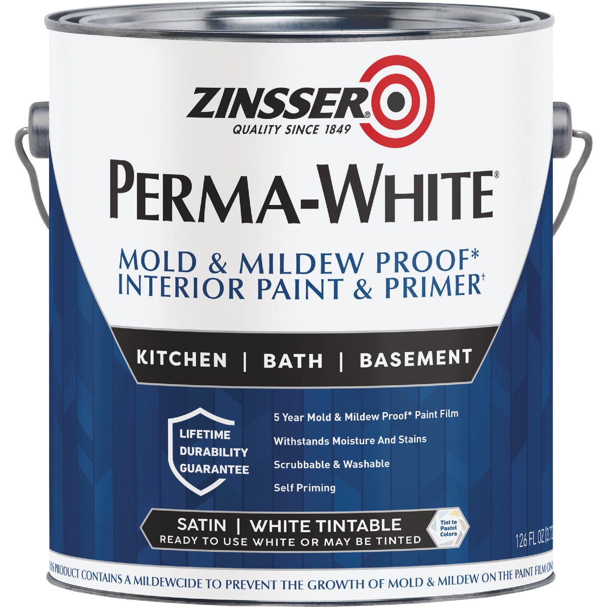 INT SAT WHT MILDEW PAINT